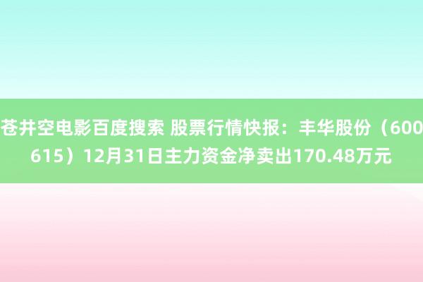 苍井空电影百度搜索 股票行情快报：丰华股份（600615）12月31日主力资金净卖出170.48万元